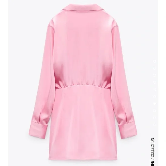 Zara short satin effect dress - Picture 9 of 9